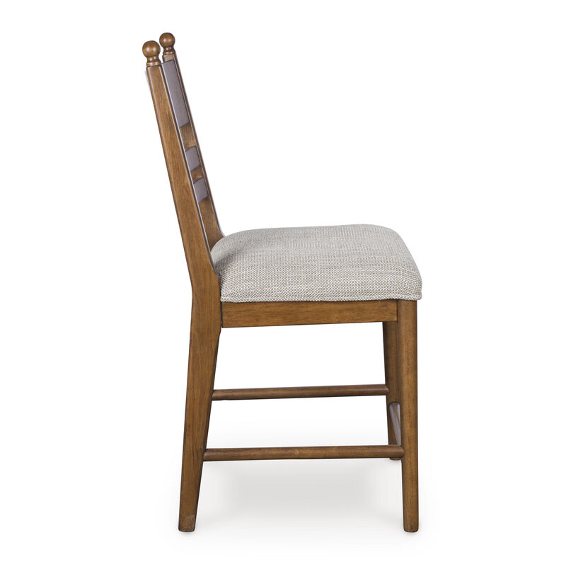 Chadworth Brown Upholstered Barstool image number 1
