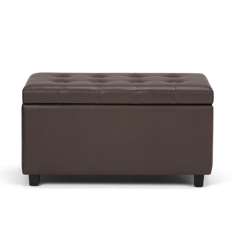 Simpli Home Cosmopolitan Storage Ottoman image number 2
