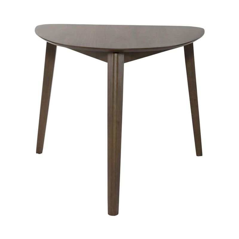 Liberty Furniture Space Savers Triangle Table in Satin Walnut image number 3
