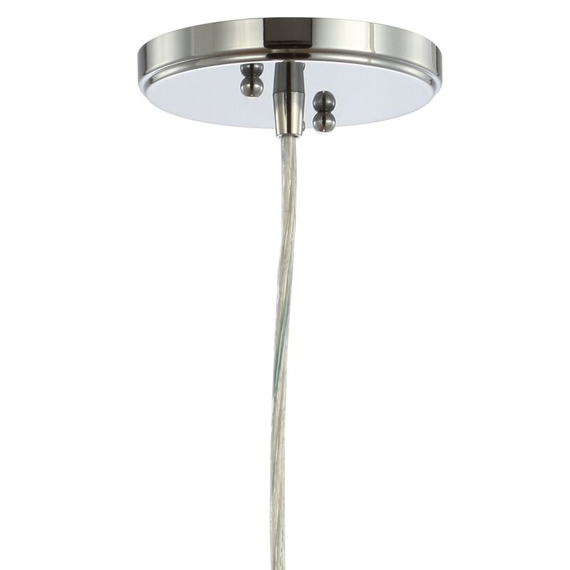 Goldwater Adjustable Drop Metal/Glass LED Pendant