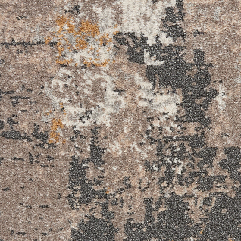 HomeRoots Abstract Runner Rug image number 0