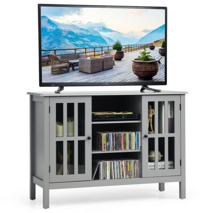 Wooden TV Stand Console Cabinet