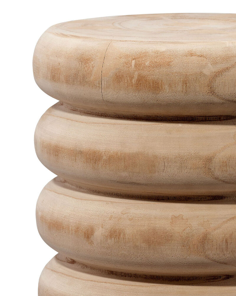 Mojave Wood Side Table image number 3