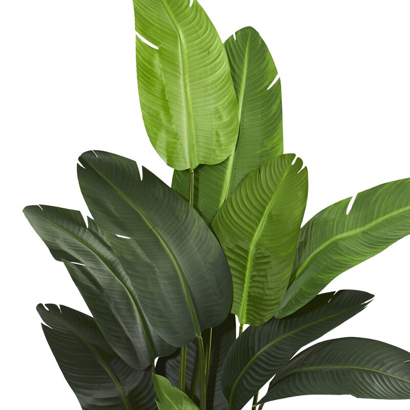 Nearly Natural 7-ft Travelers Palm Artificial Tree