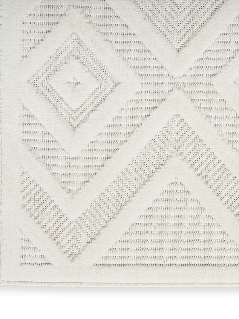Versatile NRV01 Ivory/White 2' x 6' Rug image number 3