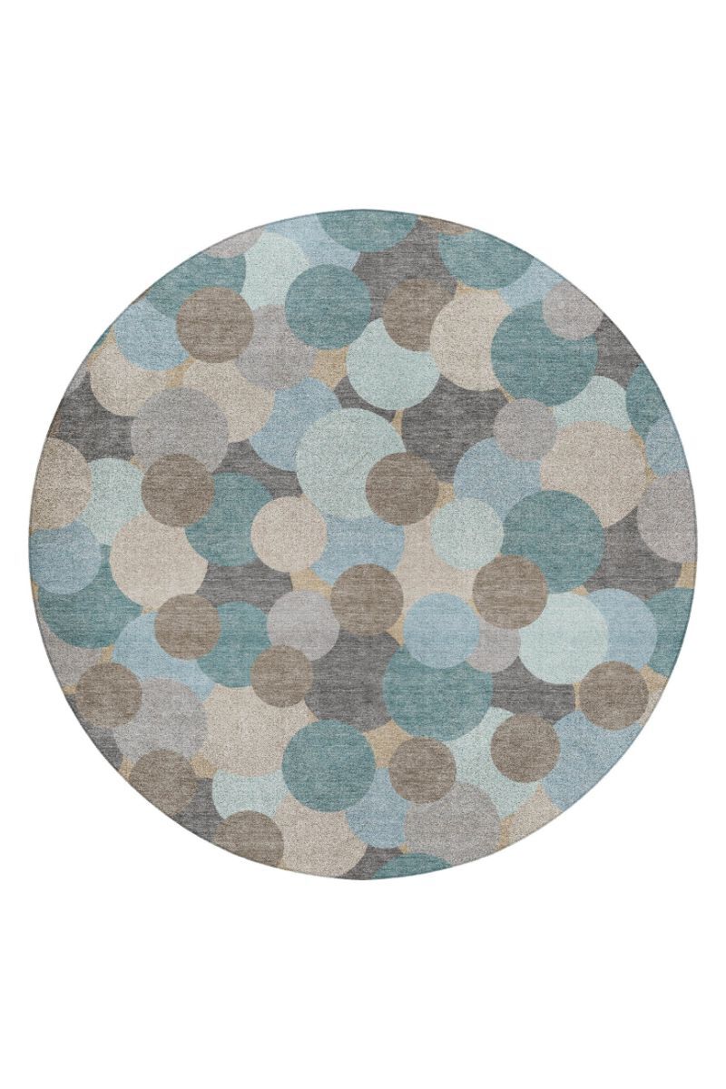 Kenner KN9 Turquoise 3' x 5' Rug image number 11