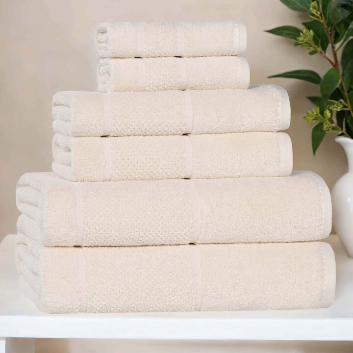 Smart Twist Cotton Viscose Blend Towel Set Quick Dry Bath Towels