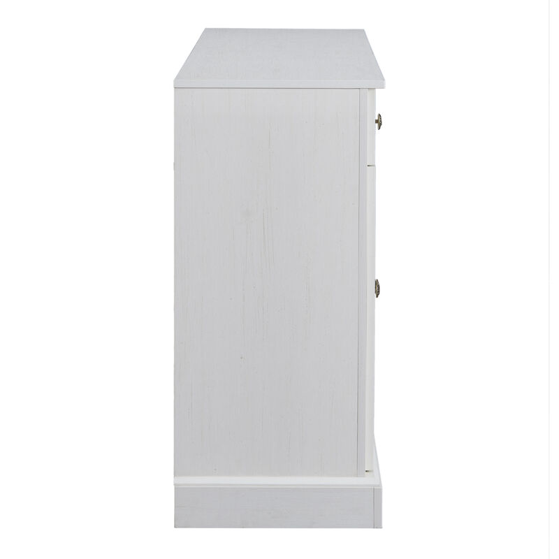 Merax Kitchen Sideboard Storage Buffet Cabinet with 2 Drawers