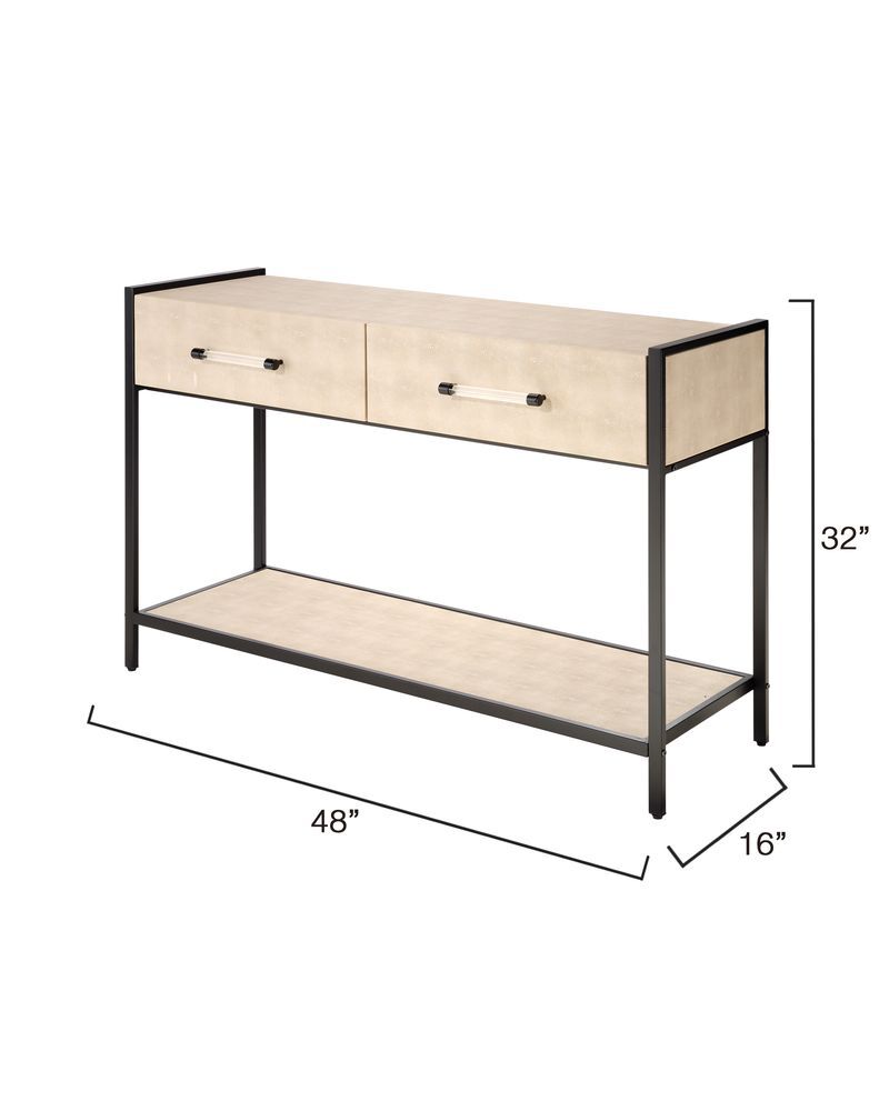 Cassius 2-Drawer Console