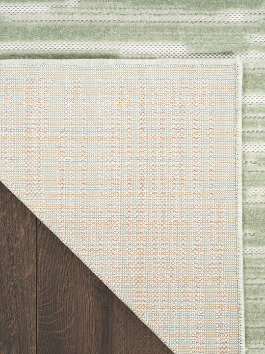 Care Free CAF04 Green 3'11" x 5'11" Rug