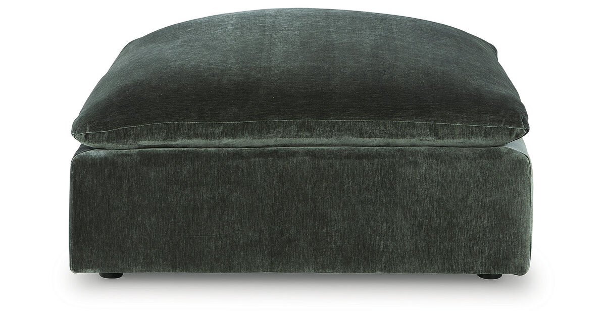 Carriage View Oversized Accent Ottoman