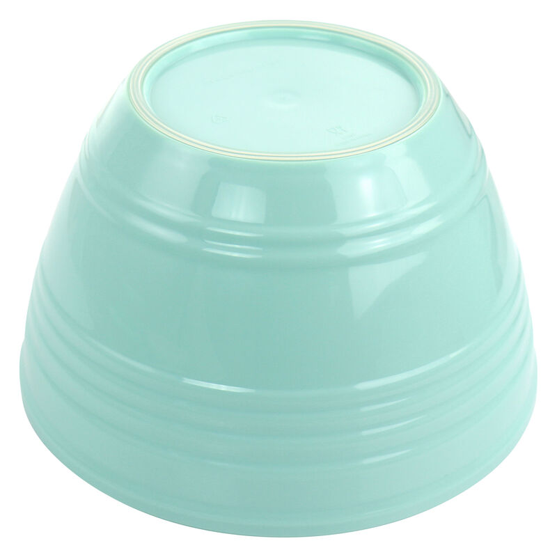 Martha Stewart 8 Piece Plastic Bowl Set with Lids in Turquoise
