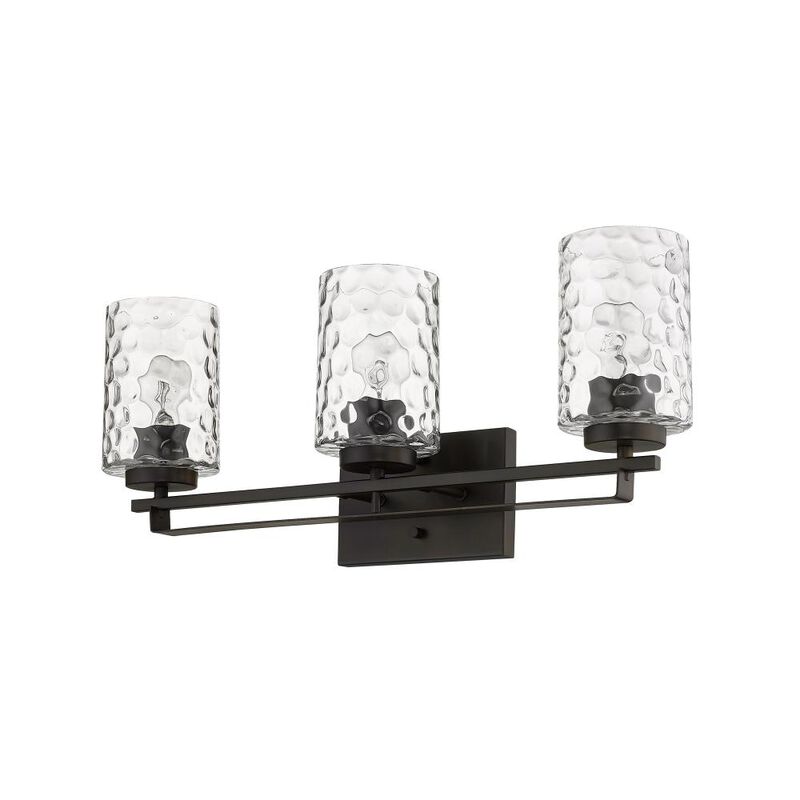 Hivvago Livvy 3-Light Oil-Rubbed Bronze Vanity