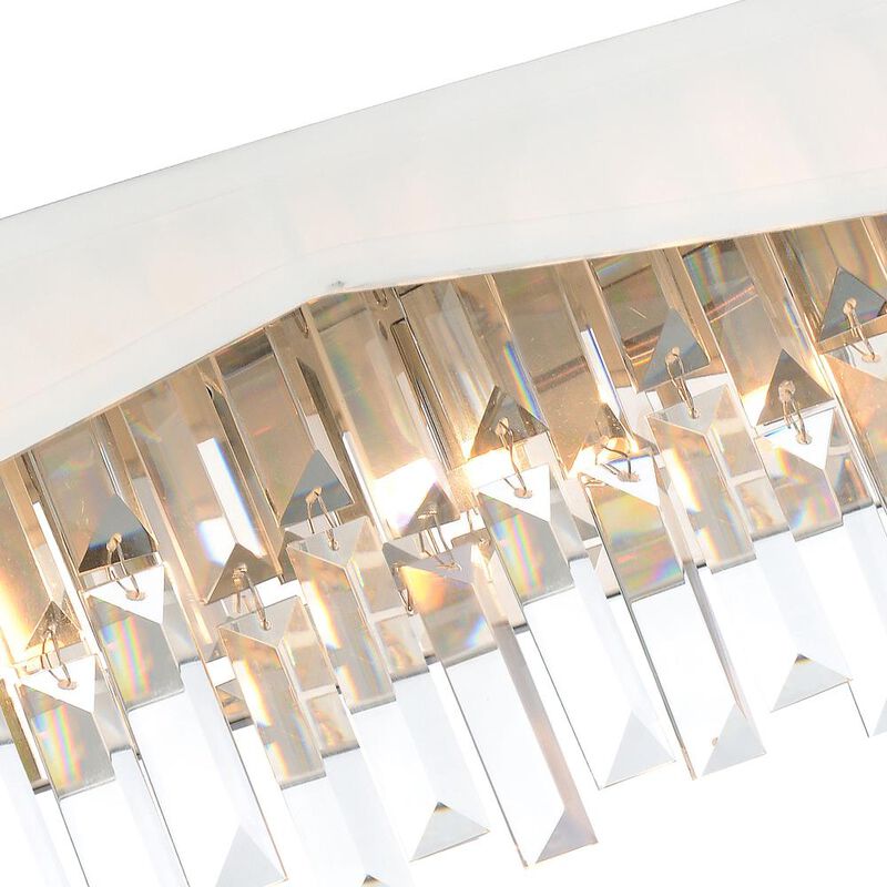 Havely 2 Light Wall Sconce With Chrome Finish