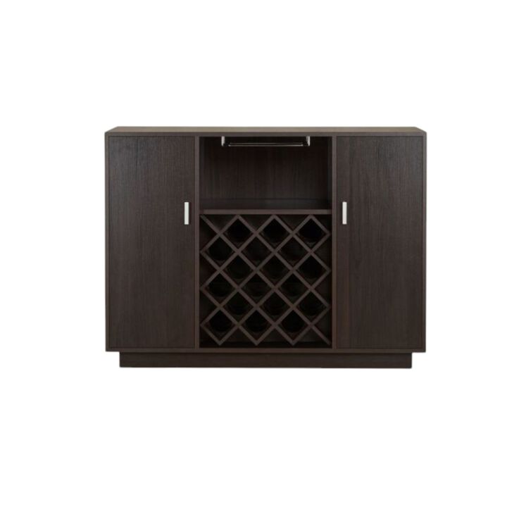 Storage Server Cabinet with Two Doors for Dining Room or Kitchen