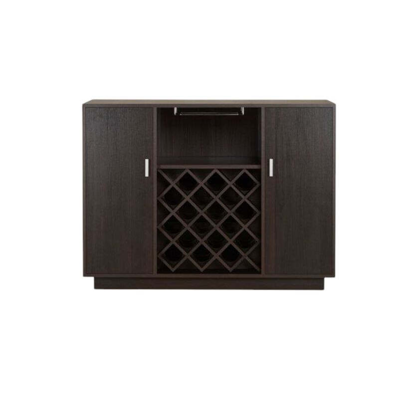 Storage Server Cabinet with Two Doors for Dining Room or Kitchen