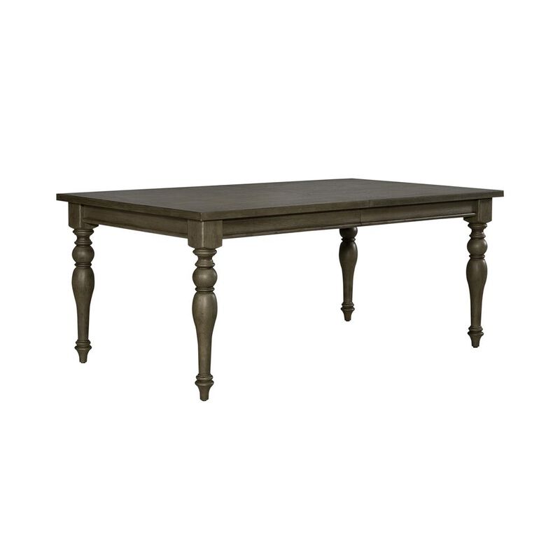 Liberty Furniture Americana Farmhouse Rectangular Leg Table in Dusty Taupe image number 7