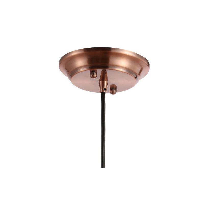 Bedford Adjustable Iron Industrial Rustic LED Pendant