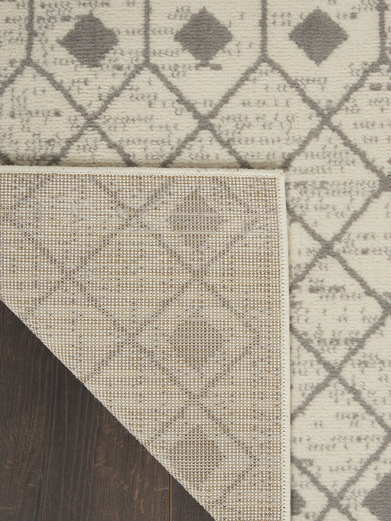 Grafix GRF37 Ivory/Gray 6' x 9' Rug