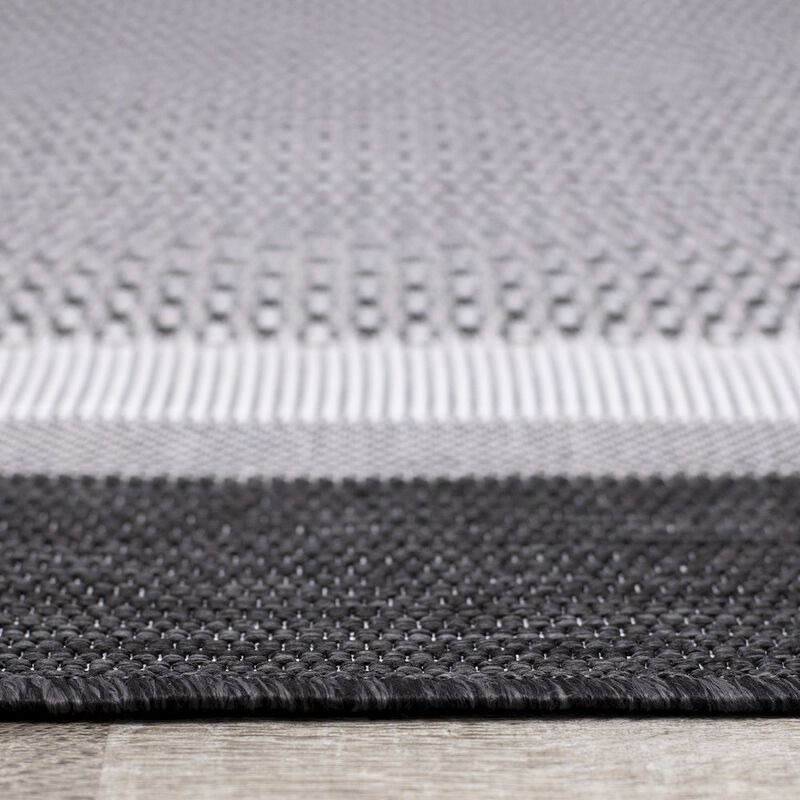 Novelle Home Jewel Monochromatic Border Indoor Outdoor Area Rug, 6'7 x 9'6 image number 6
