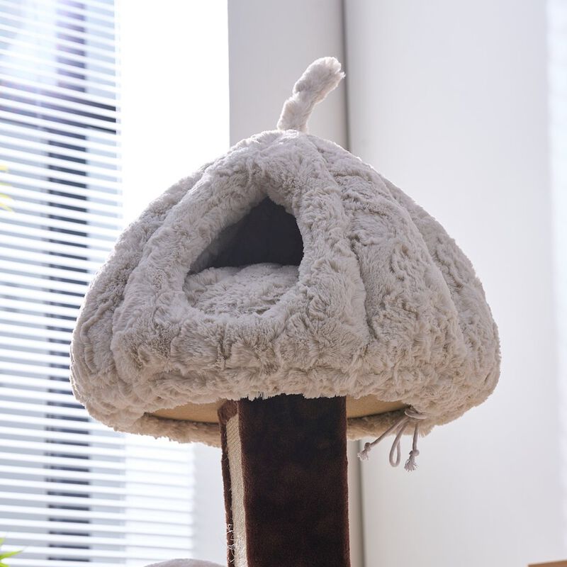 Petpals Cat Cave with Removable, Washable Bed