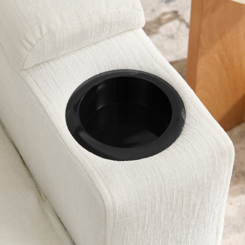 Kurtfo Chenille Accent Chair Set image number 5