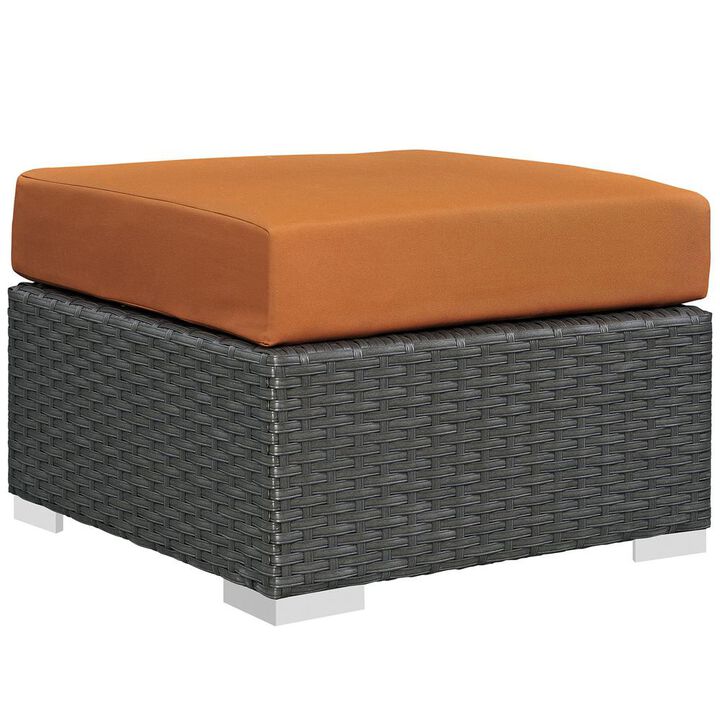 Sojourn Outdoor Patio Sunbrella Ottoman