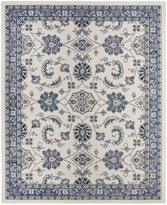 HomeRoots Floral Indoor Outdoor Area Rug