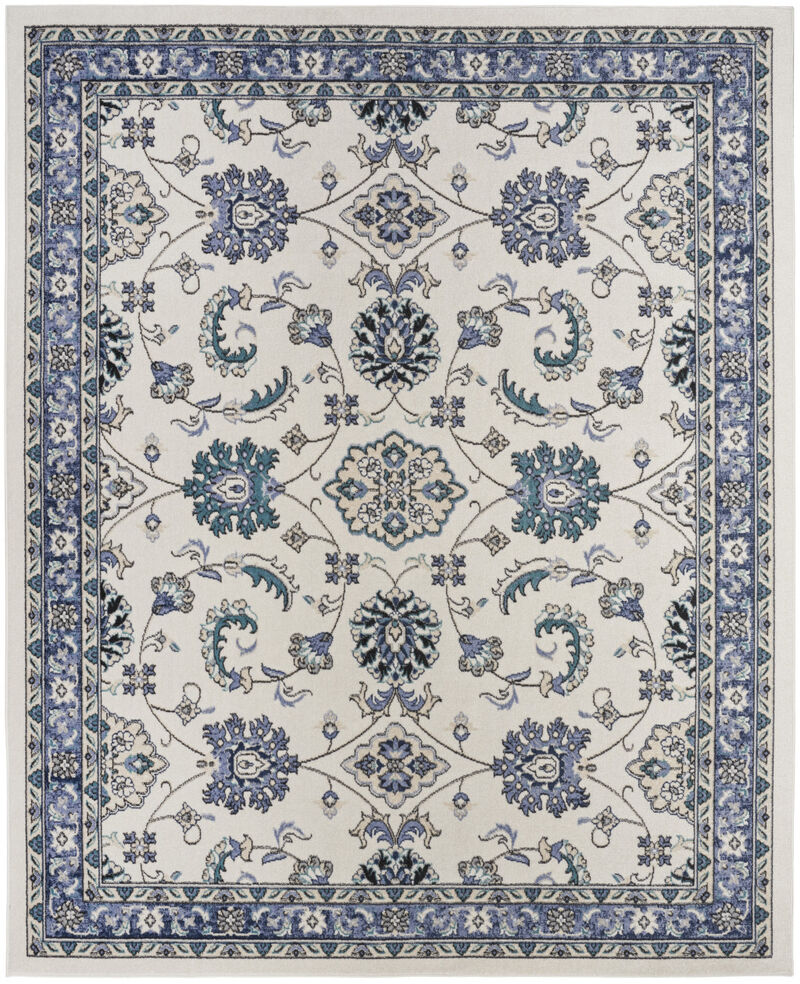 HomeRoots Floral Indoor Outdoor Area Rug image number 0