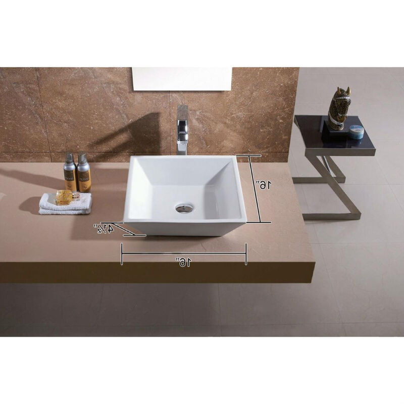 Stylish Ceramic Porcelain Vessel Basin Sink &ndash; Contemporary Bathroom Countertop Design