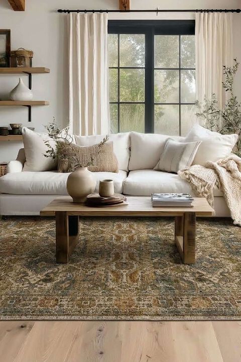 Shalimar Zaina Tan 5'3" x 7'10" Rug
