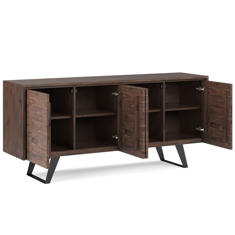Simpli Home Lowry Large 4 Door Sideboard Buffet image number 3