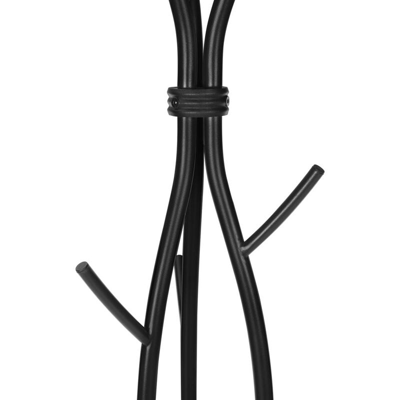 Monarch Coat Rack, Hall Tree, Free Standing, 11 Hooks, Entryway, 74H, Bedroom image number 5