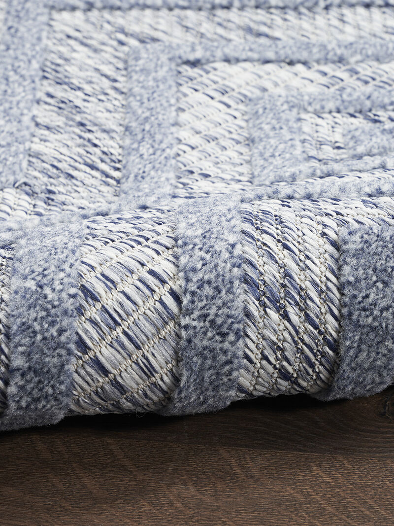 Versatile NRV01 Denim/Blue 9' x 12' Rug