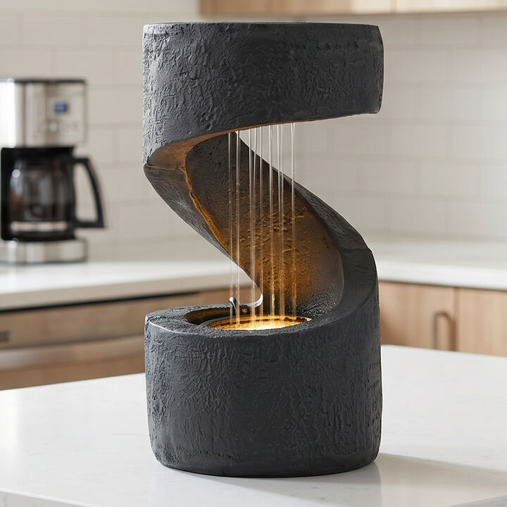 Winding Showers Tabletop Fountain