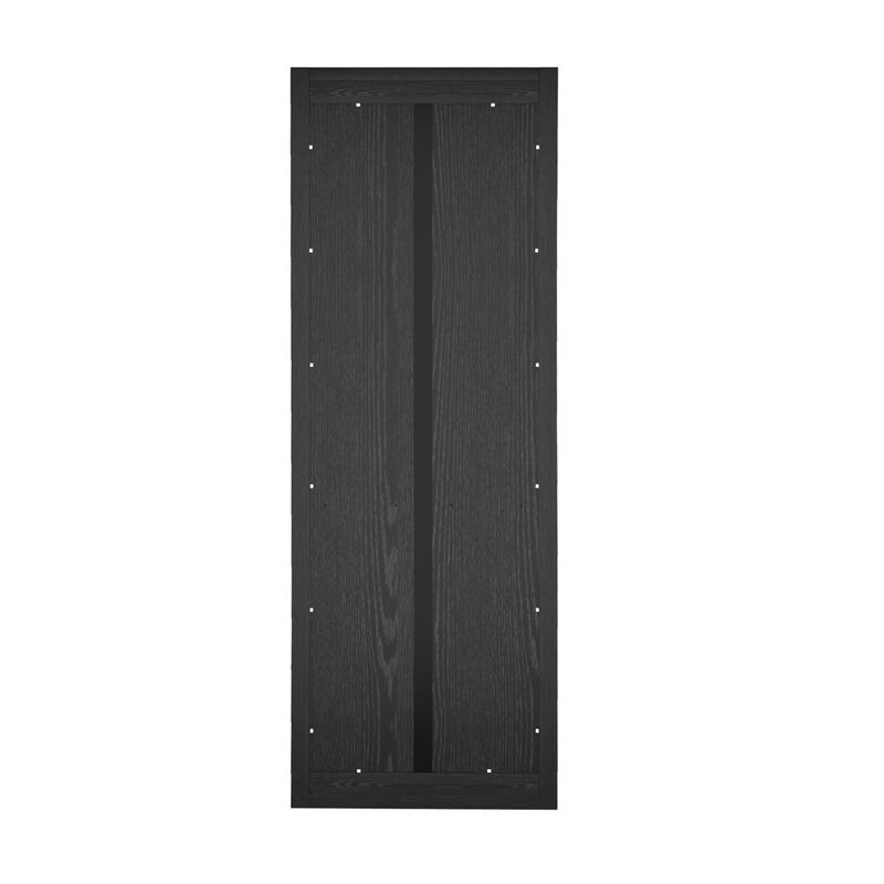 Rivington Black Open Bookcase