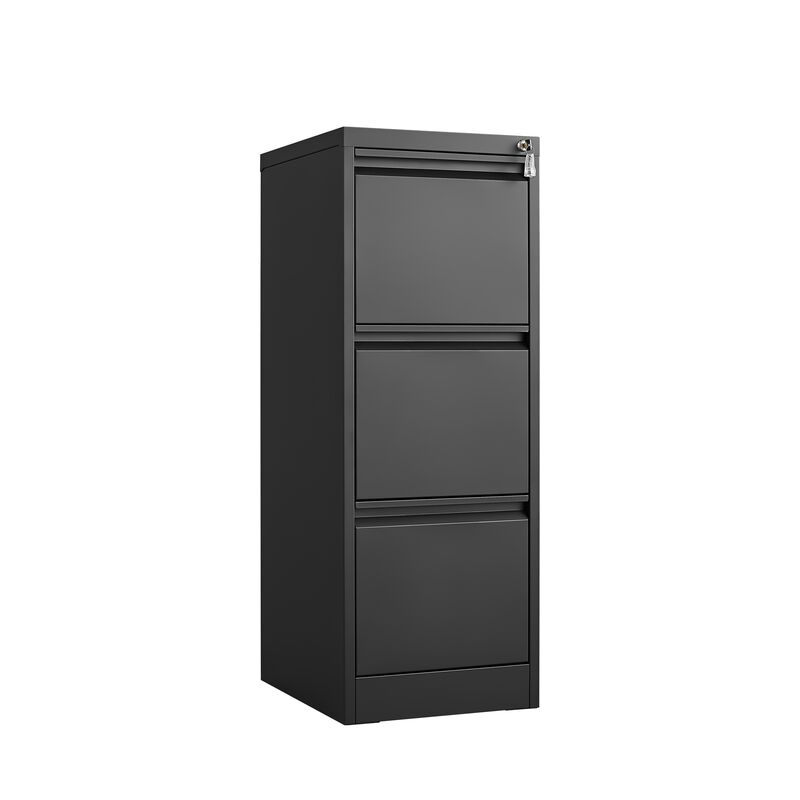 GOODSILO Sturdy Vertical File Cabinet with Lock image number 4