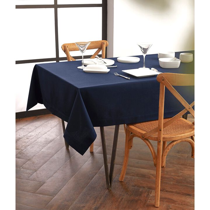 Cotton Linen Tablecloth - Dru - Cotton Linen Plain
