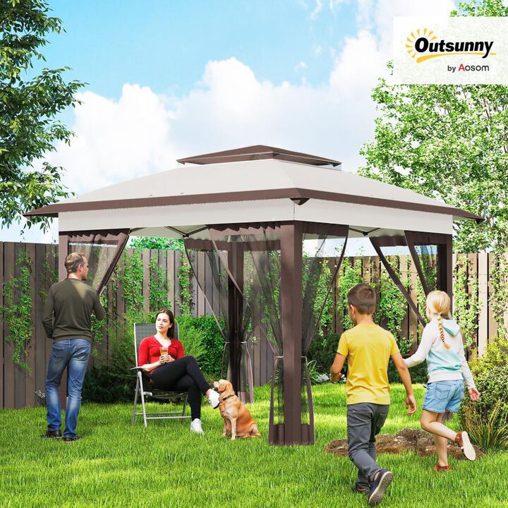Hivvago Instant 12' x 12' Outdoor Sun Shelter