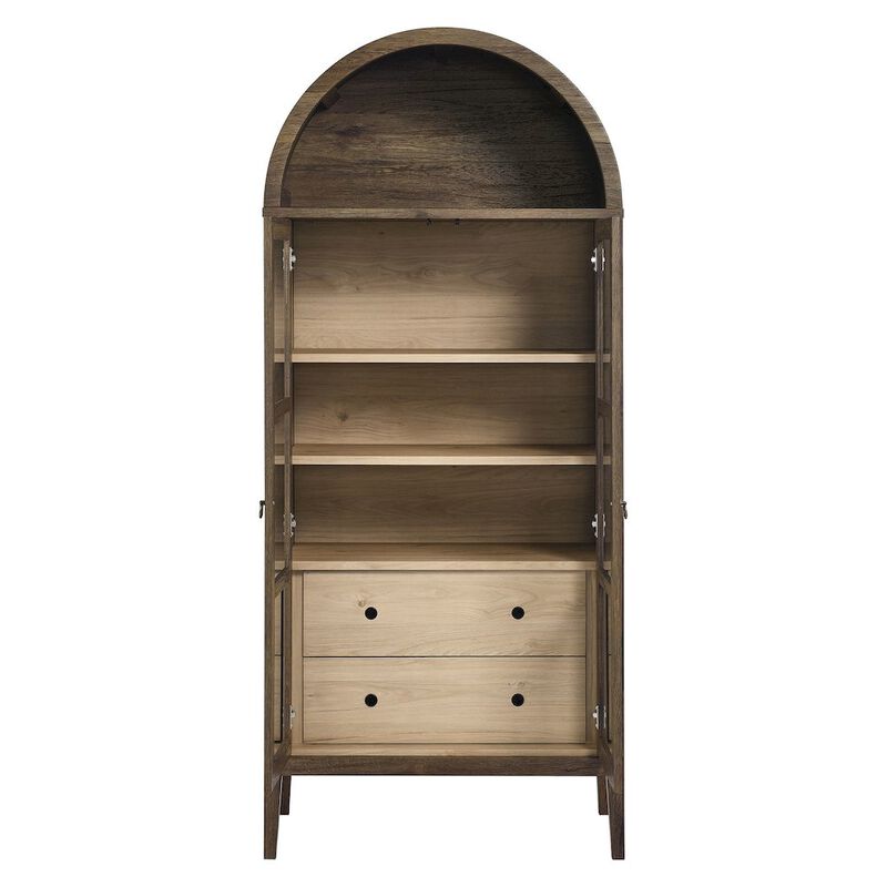 Modway Nolan Tall Arched Storage Display Cabinet
