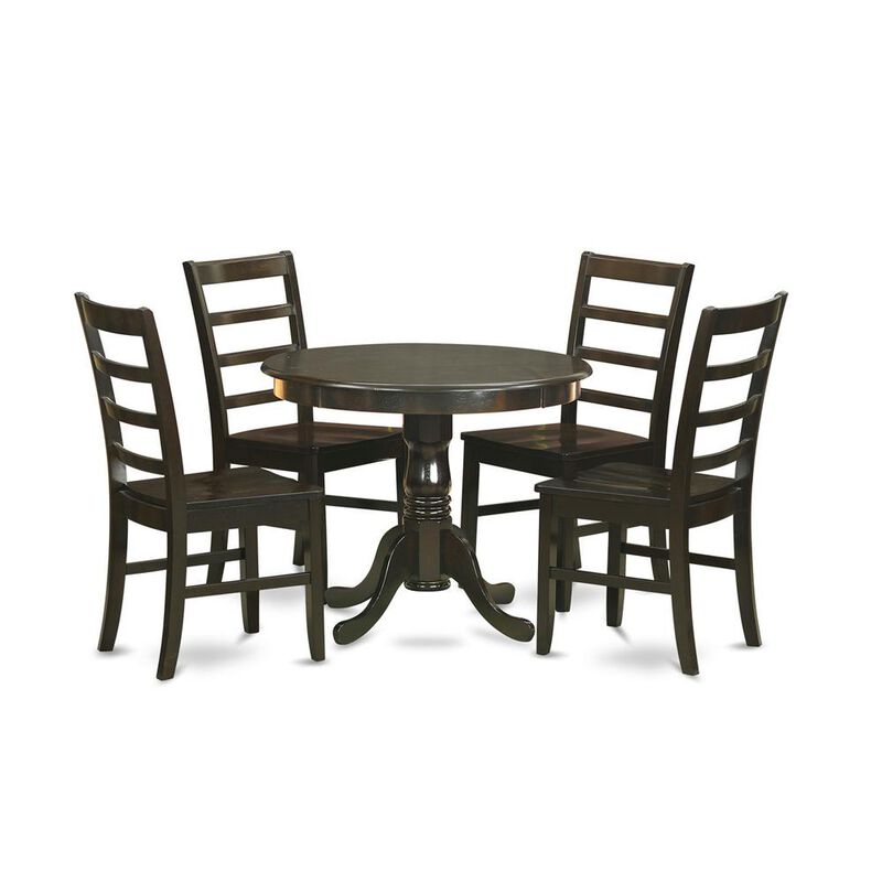5 Pc small Kitchen Table set- Table plus 4 Kitchen Dining Chairs