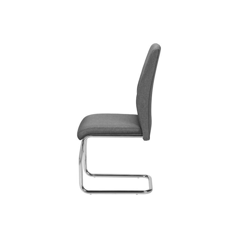Contemporary Dining Chair in Grey color