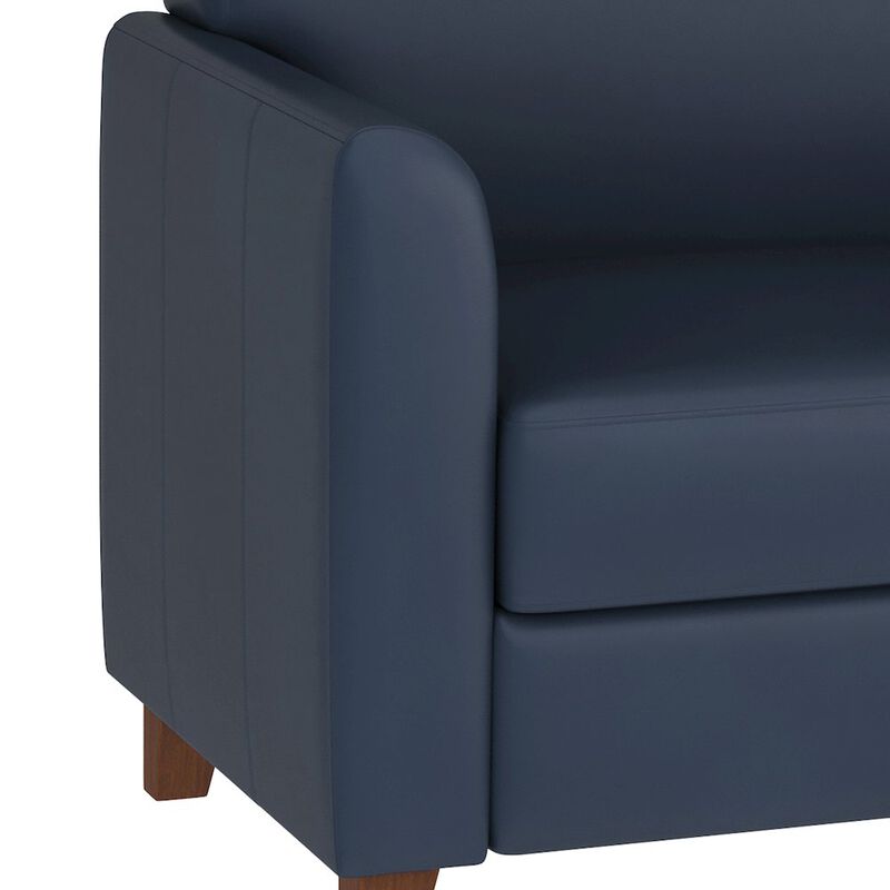 Flash Furniture HERCULES Diplomat Series Navy LeatherSoft Chair image number 8