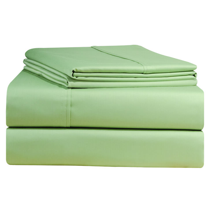 Pointehaven 500 Thread Count 100% Long Staple Cotton Deep Pocket 4 pc Sheet Set.