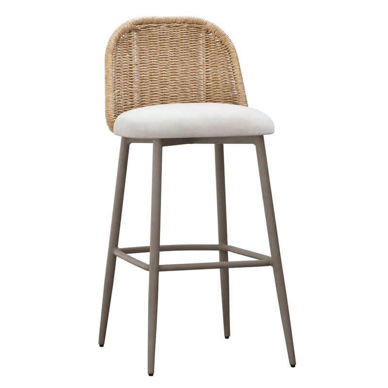 Alexa Cream Outdoor Counter Stool image number 5