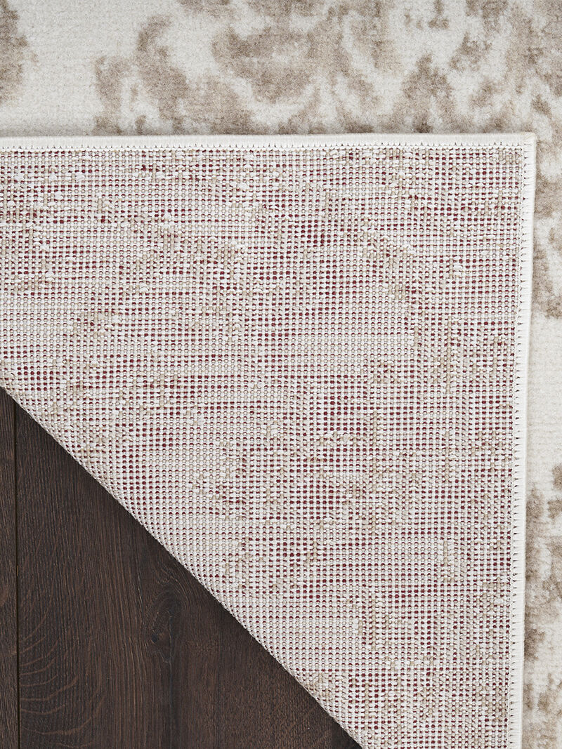 Jubilant JUB09 Ivory/Beige 5'3" x 7'3" Rug image number 1