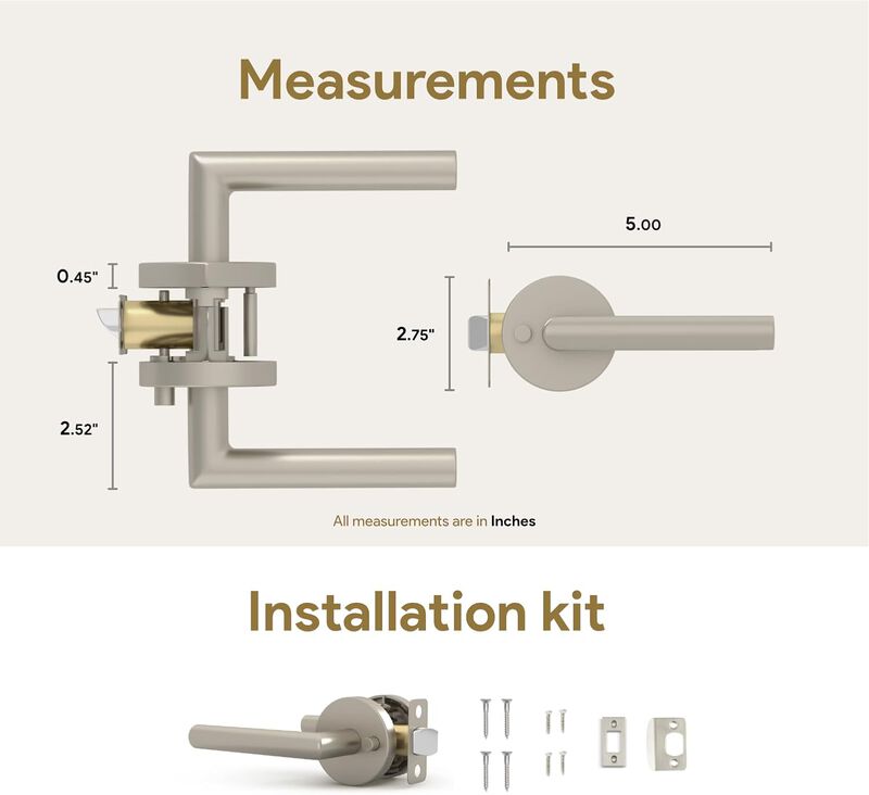 Mega Handles | Ronn Privacy Lever