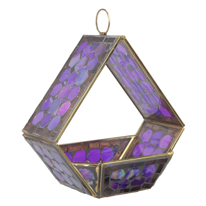 Modern Mosaic Fly-Through Bird Feeder