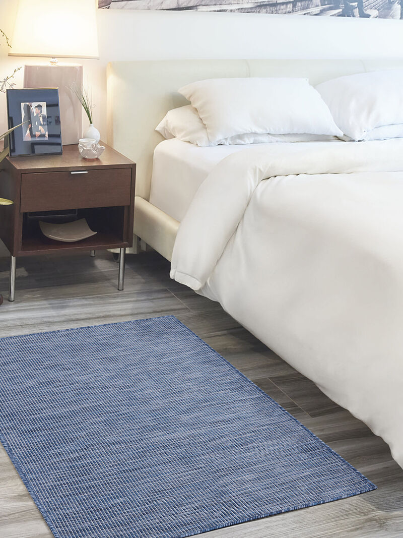 Positano POS01 Navy/Blue 3' x 5' Rug