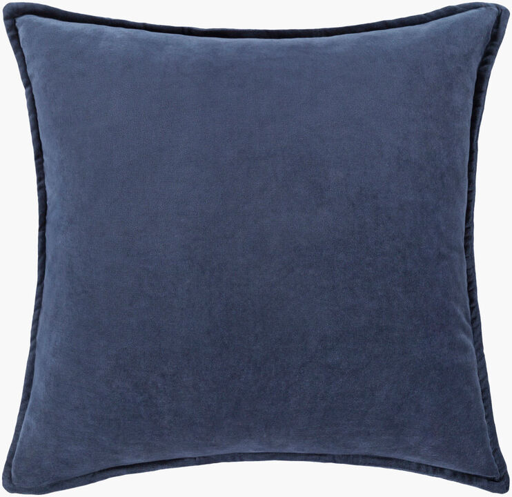 Cotton Velvet Accent Pillow